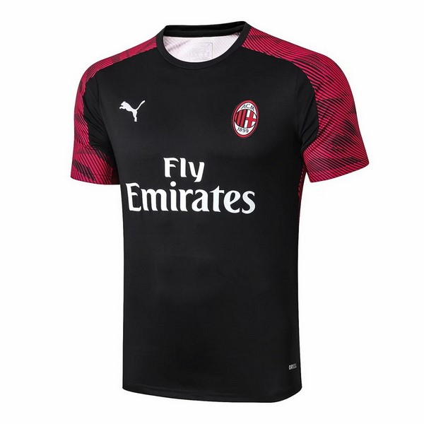 Camiseta de Entrenamiento AC Milan 2019 2020 Rojo Negro